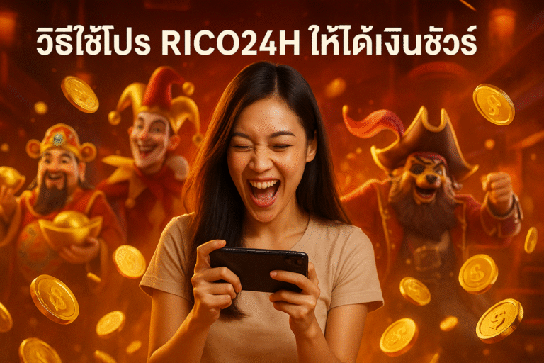 วิธีใช้โปร RICO24H ให้ได้เงินชัวร์